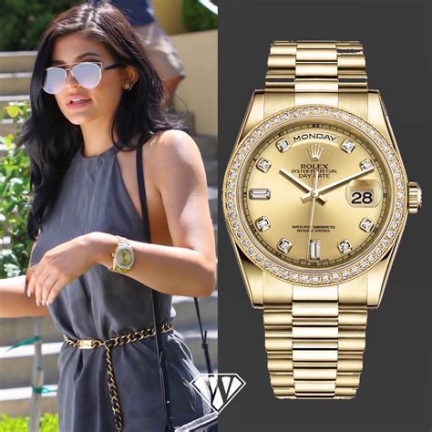 kylie jenner rolex